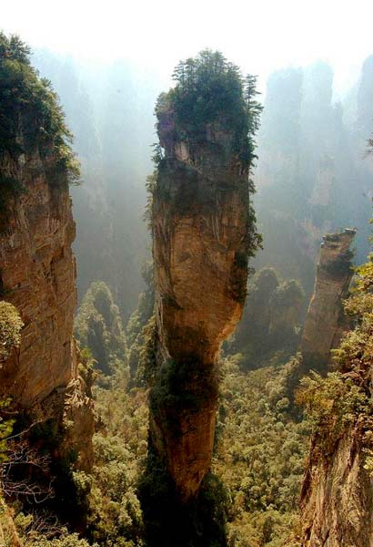 Zhangjiajie aneb Avatar Hallelujah Mountains